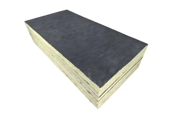 ROCK WOOL BOARD WITH FIBERGLASS CLOTH